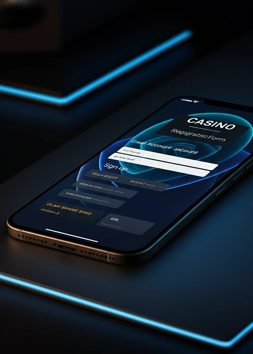 Interface d'inscription rapide et sécurisée de Nyxbets Casino pour les nouveaux joueurs, montrant les champs à remplir.